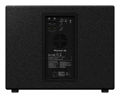 Pioneer DJ XPRS1152ST 15" Active Subwoofer Powersoft Class - D Amp - Deck Converters