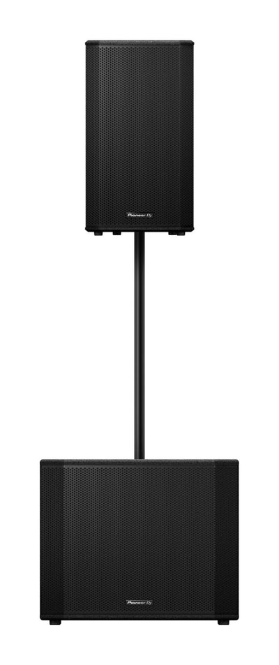 Pioneer DJ XPRS1152ST 15" Active Subwoofer Powersoft Class - D Amp - Deck Converters