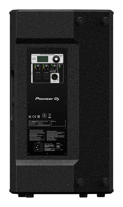 Pioneer DJ XPRS122 12" 2 - Way Active PA Speaker with Powersoft Class - D Amp - Deck Converters