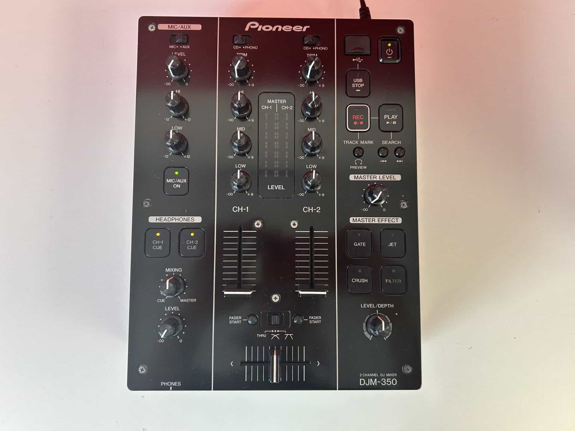 Pioneer DJM 350 DJ Mixer Pre - Owned - Deck Converters