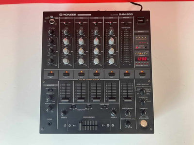 PIONEER DJM 500 Professional 4ch Mixer - Pre Owned - Deck Converters