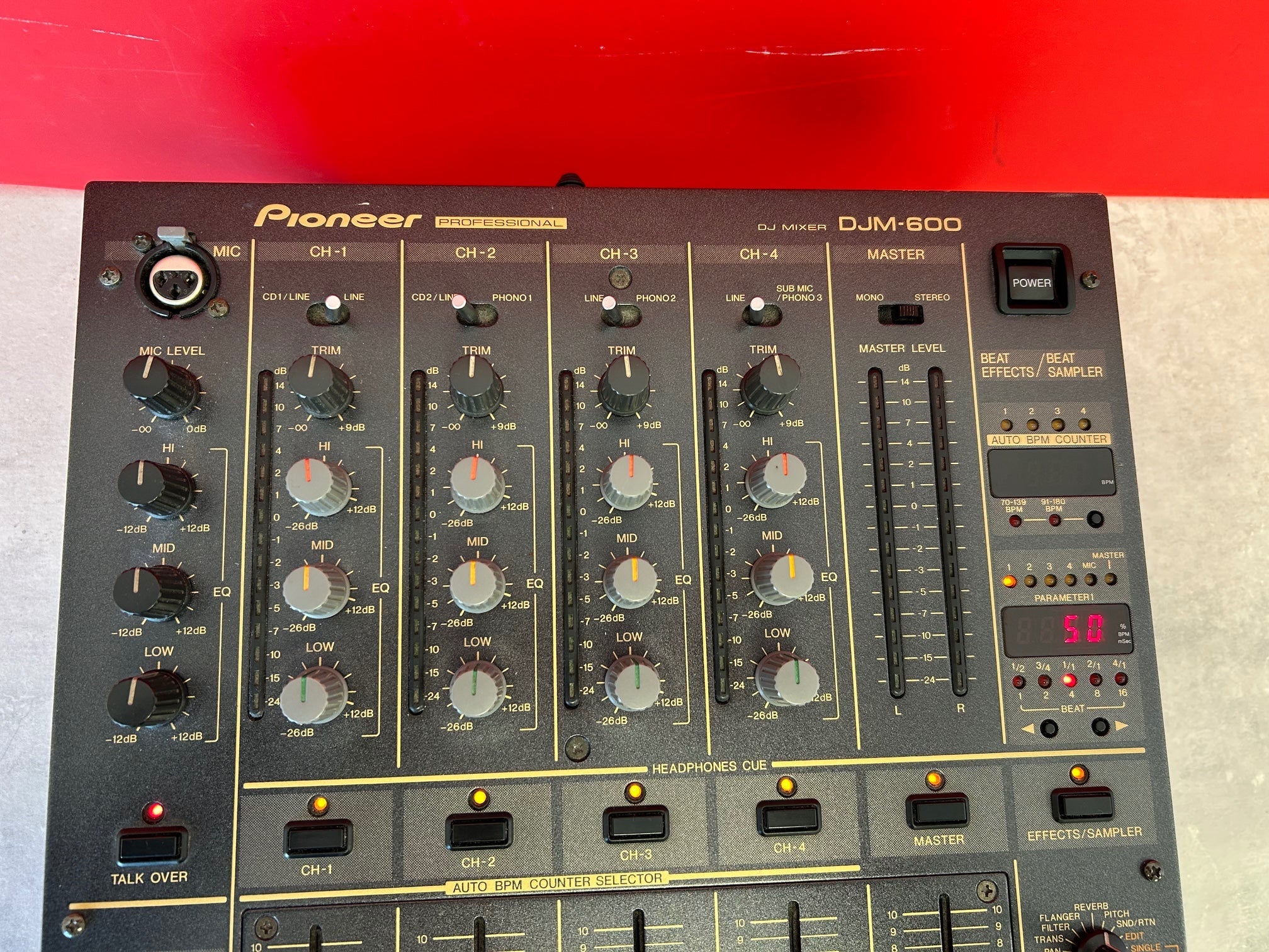 Pioneer DJM 600 Professional DJ Mixer 4ch – Deck Converters