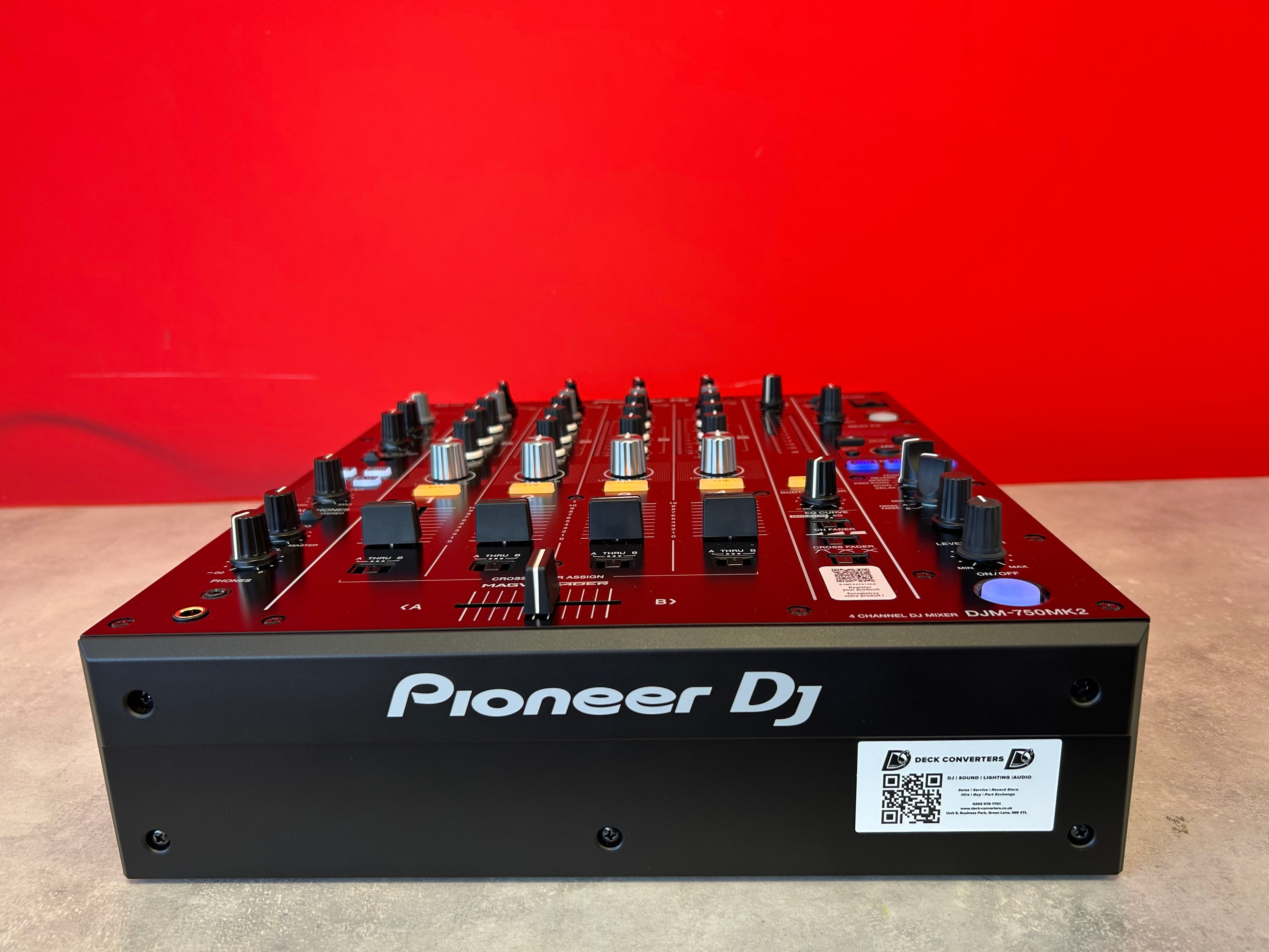Pioneer DJM 750 MK2 DJ Mixer - Pre Owned - Deck Converters