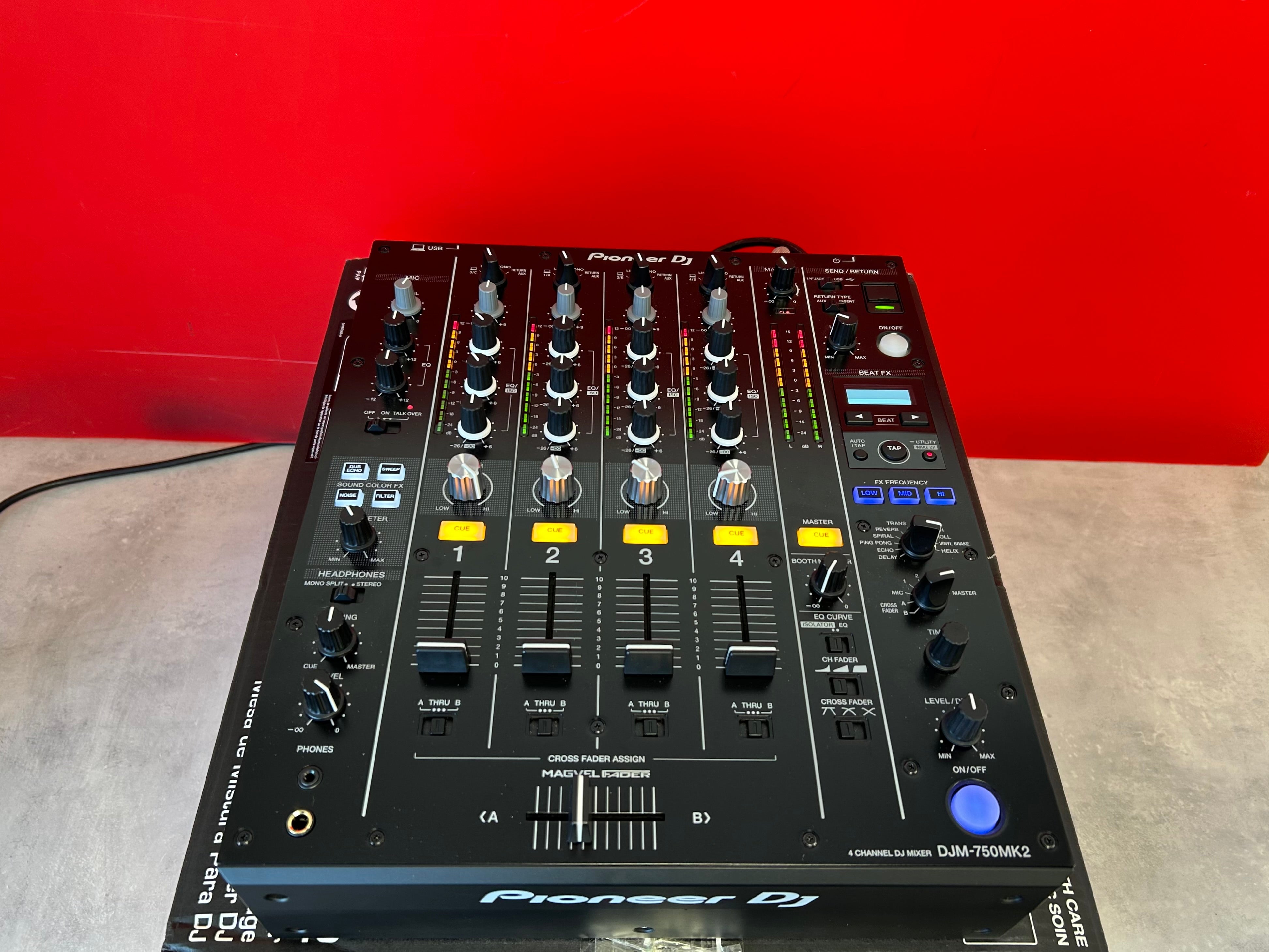 Pioneer DJM 750 MK2 DJ Mixer - Pre Owned - Deck Converters