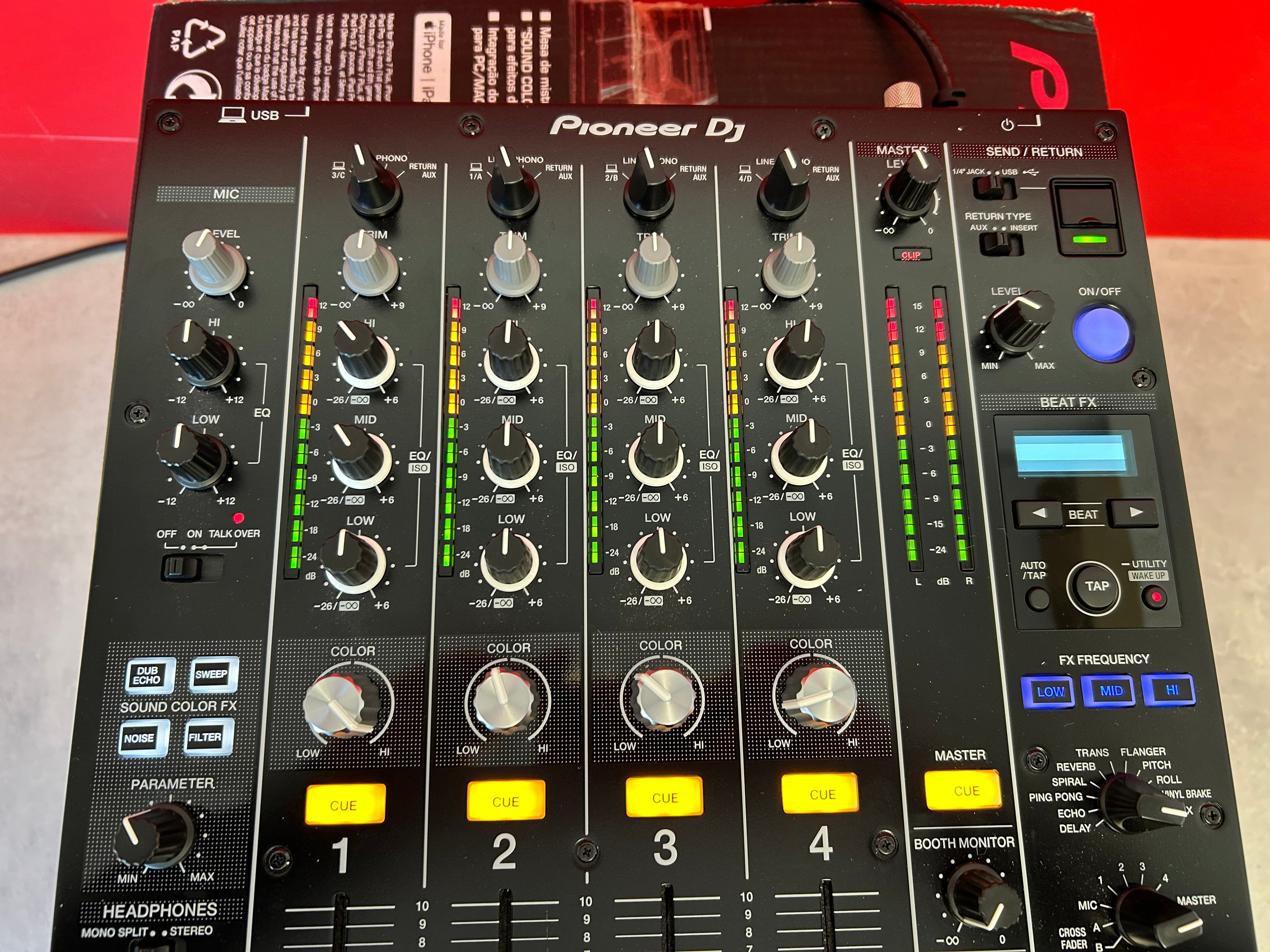 Pioneer DJM 750 MK2 DJ Mixer - Pre Owned - Deck Converters