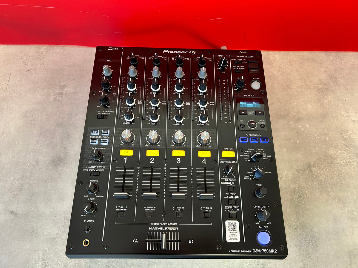 Pioneer DJM 750 MK2 DJ Mixer - Pre Owned - Deck Converters