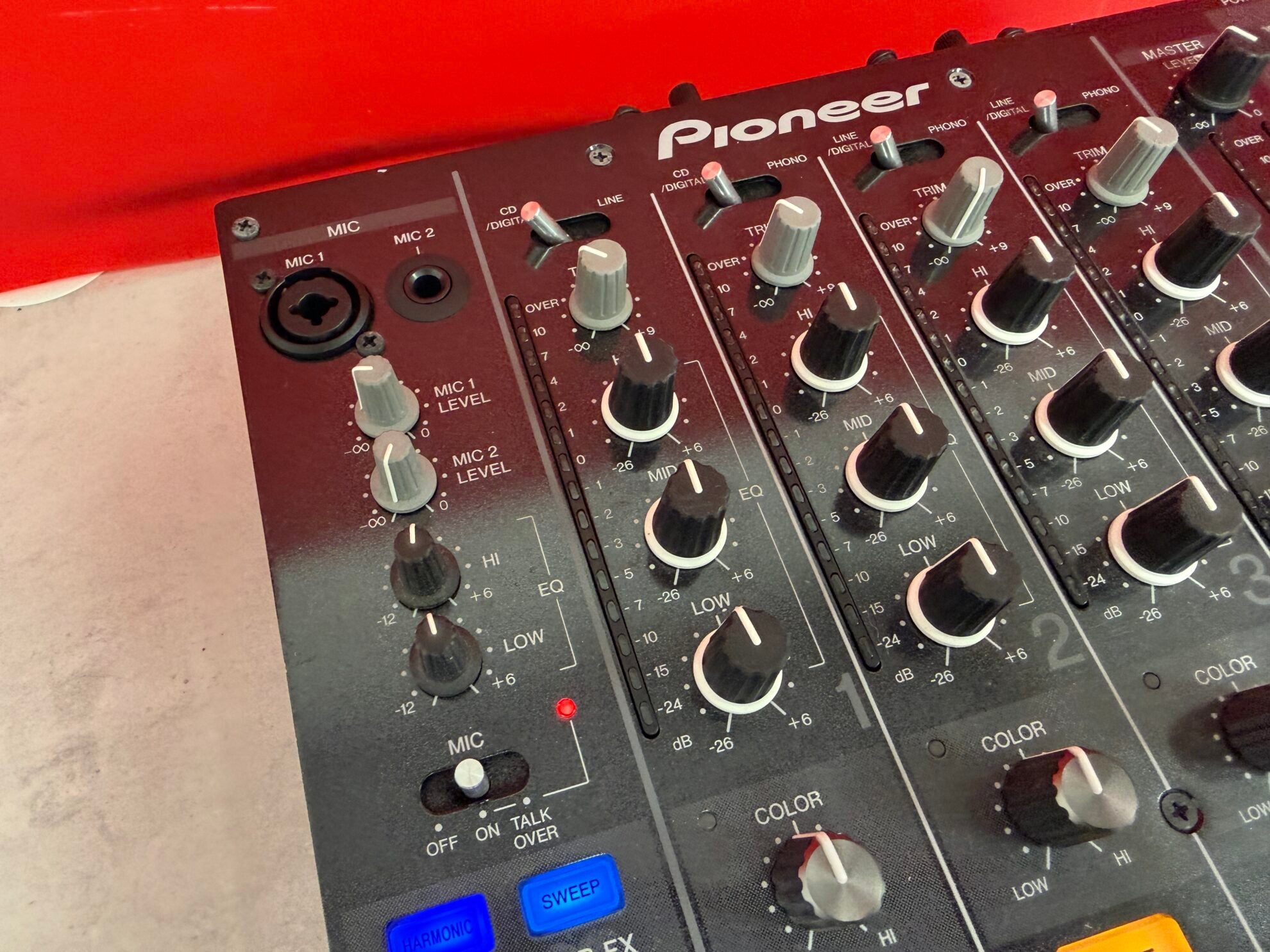 Pioneer DJM 800 Professional DJ Mixer - Deck Converters