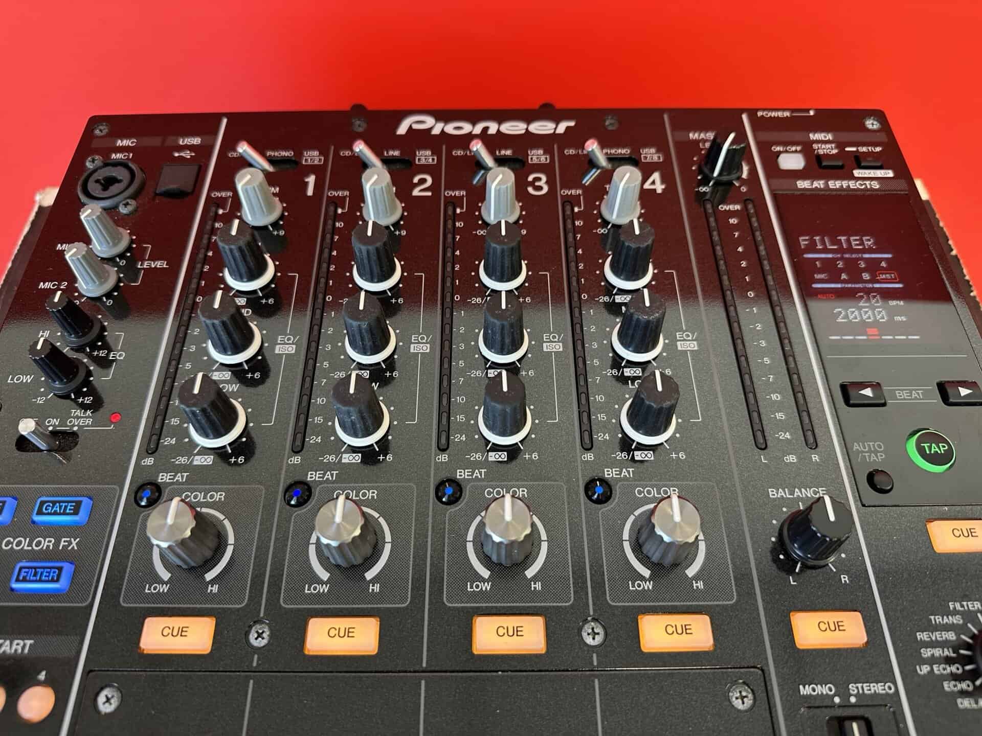 Pioneer DJM 850 DJ Mixer - Deck Converters