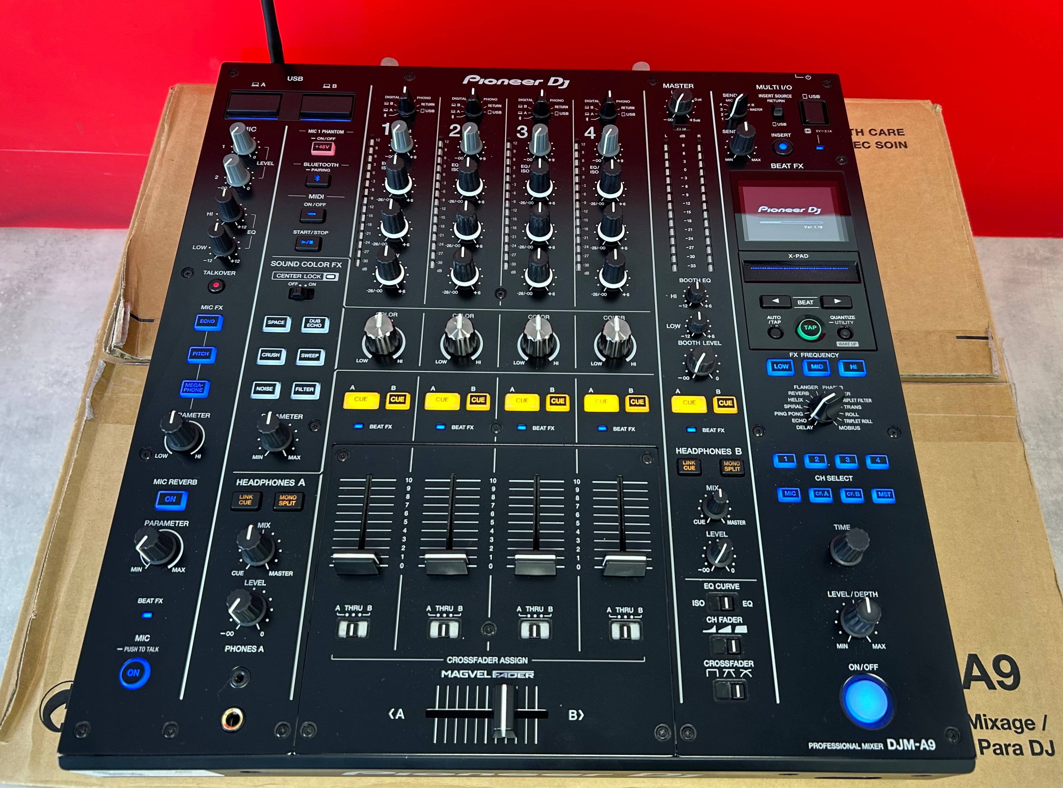 Pioneer DJM A9 Next Generation Professional DJ Mixer Pre - Owned - Deck Converters