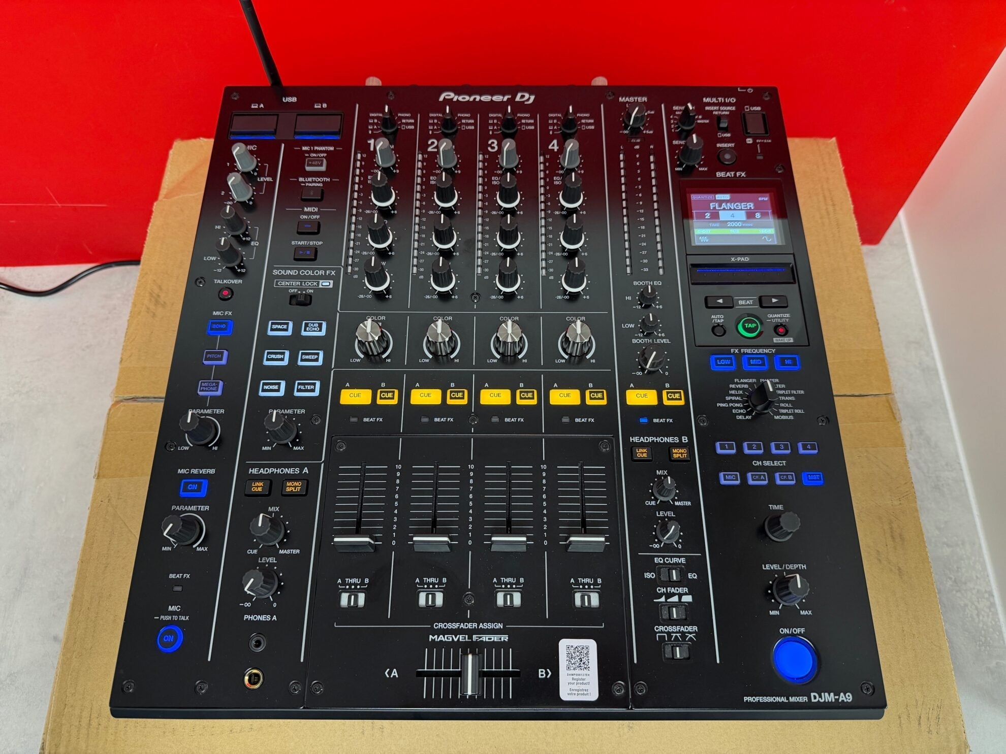 Pioneer DJM A9 Next Generation Professional DJ Mixer Pre - Owned - Deck Converters