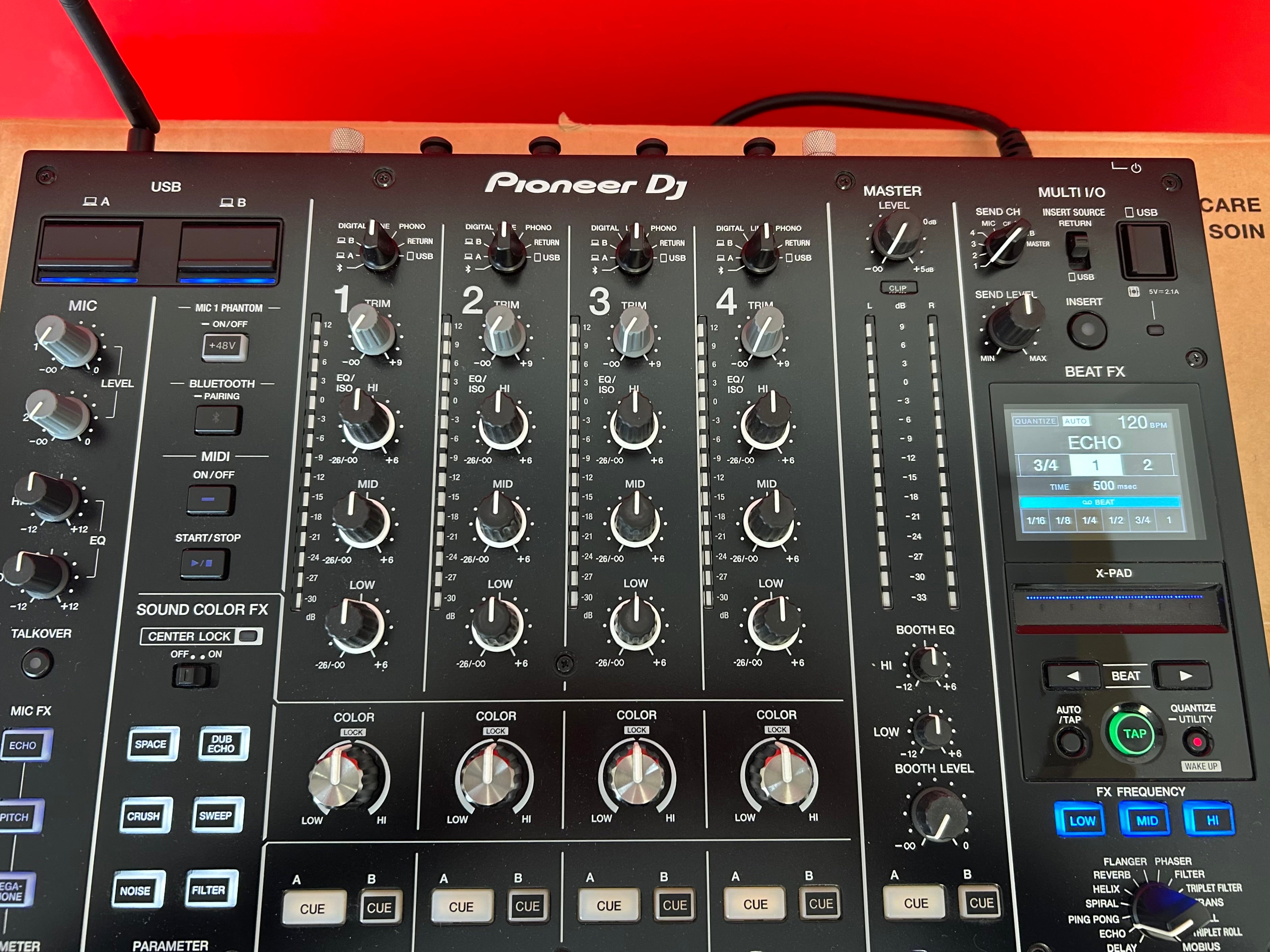 Pioneer DJM A9 Next Generation Professional DJ Mixer Pre - Owned - Deck Converters