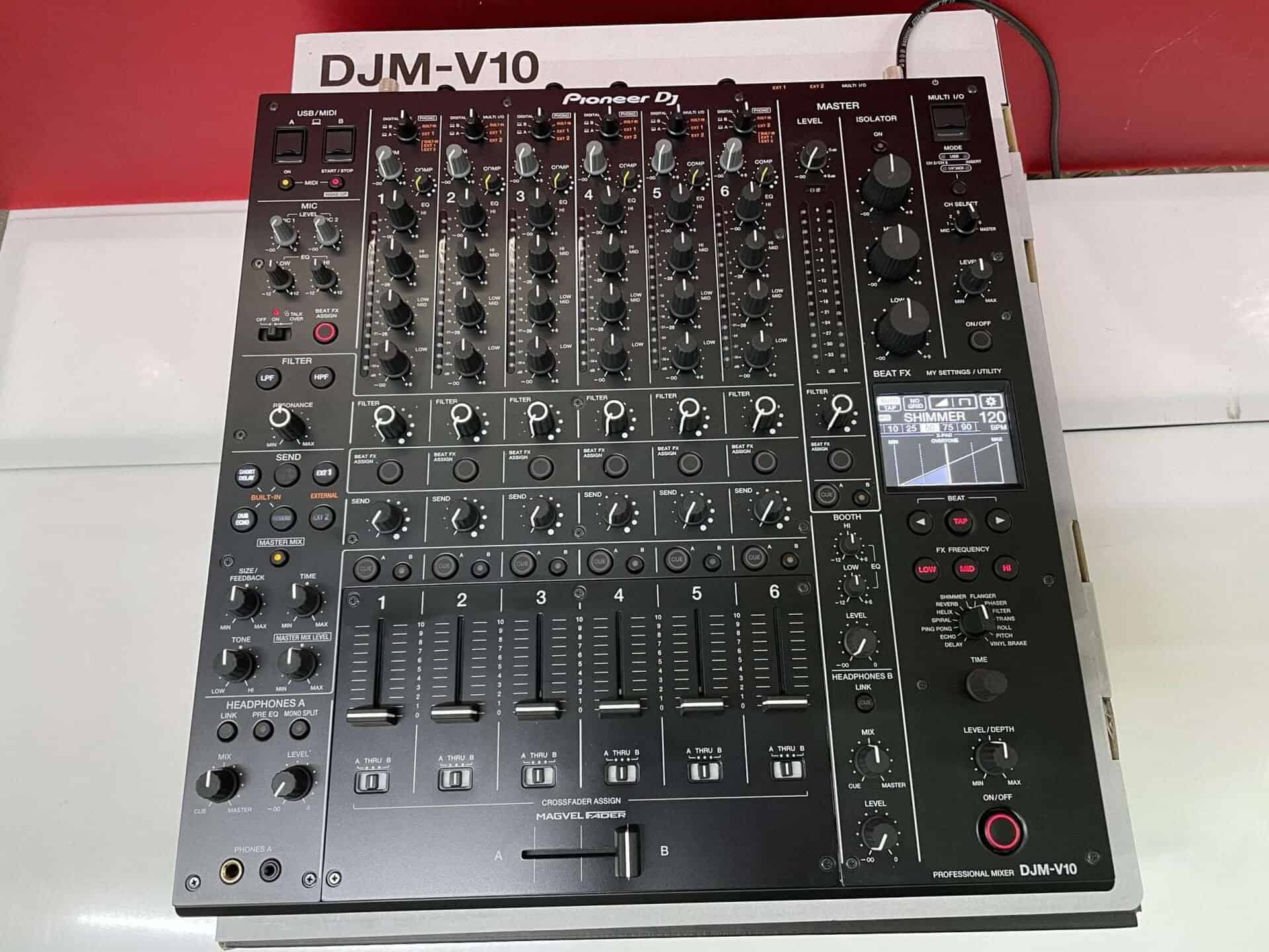 Pioneer DJM V10 DJ Mixer (Open Box - New) - Deck Converters