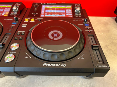 Pioneer XDJ 1000 MK2 Pair - Pre Owned - Deck Converters