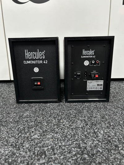Pre Owned Hercules DJ Monitor 42 - Pair - Deck Converters
