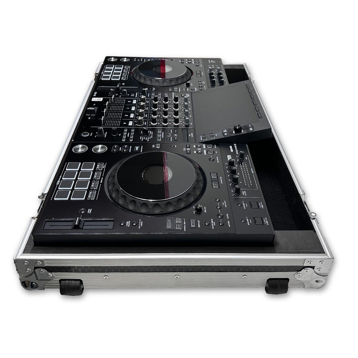 Protekt Plus Alpha Theta XDJ - AZ Flight Case with wheels (no shelf) - Deck Converters