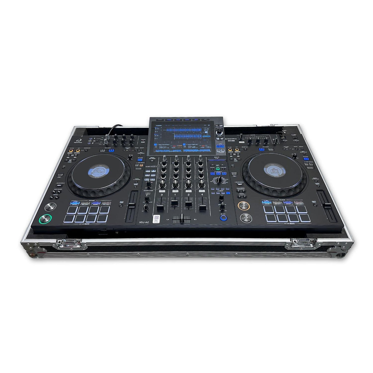 Protekt Plus Alpha Theta XDJ - AZ Flight Case with wheels (no shelf) - Deck Converters