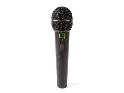Q Audio QWM 1900 UHF Single Channel Wireless Microphone System Supplied With 1x Handheld Microphone - Deck Converters
