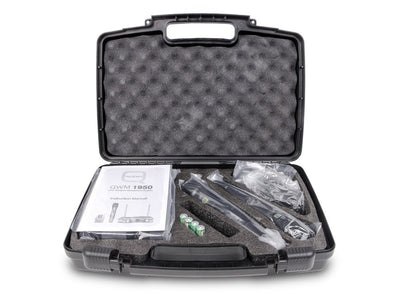 Q Audio QWM 1950 HH UHF Dual Channel Antenna Diversity HH Wireless Mic System - Deck Converters
