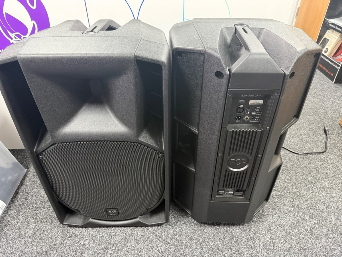 RCF ART 715-A 15" +1.75" HF Active 2-Way Speaker System - Pair - Pre Owned - Deck Converters