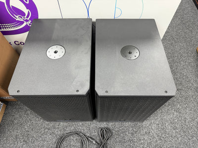 RCF SUB 15-AX 15" Active PA Subwoofears 2200W - Pair - Pre-Owned - Deck Converters