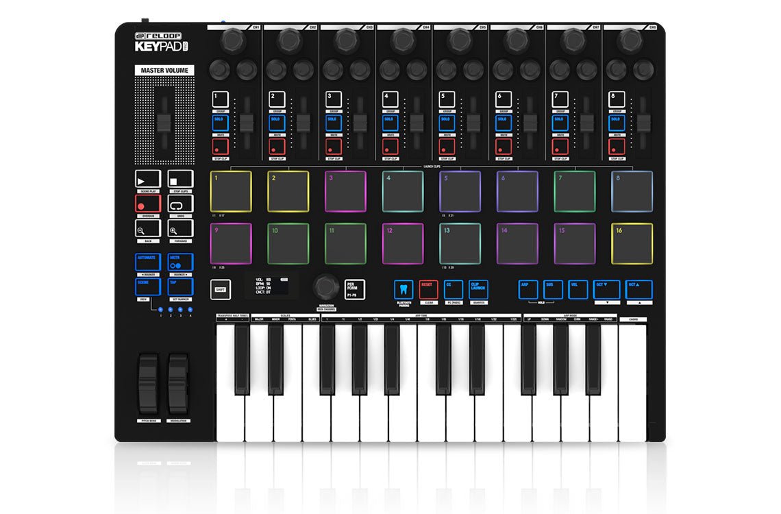 Reloop Keypad Pro Compact DAW Workstation - Deck Converters