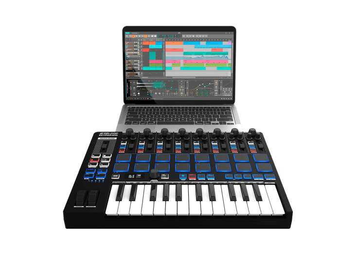 Reloop Keypad Pro USB-MIDI DAW Workstation - Deck Converters