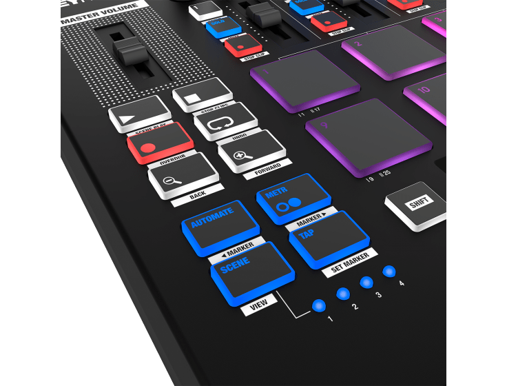 Reloop Keypad Pro USB-MIDI DAW Workstation - Deck Converters