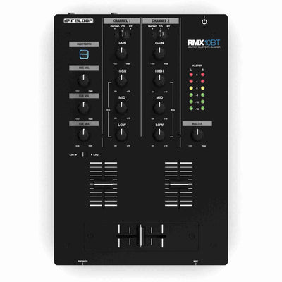 Reloop RMX - 10 BT Bluetooth Mixer - Deck Converters