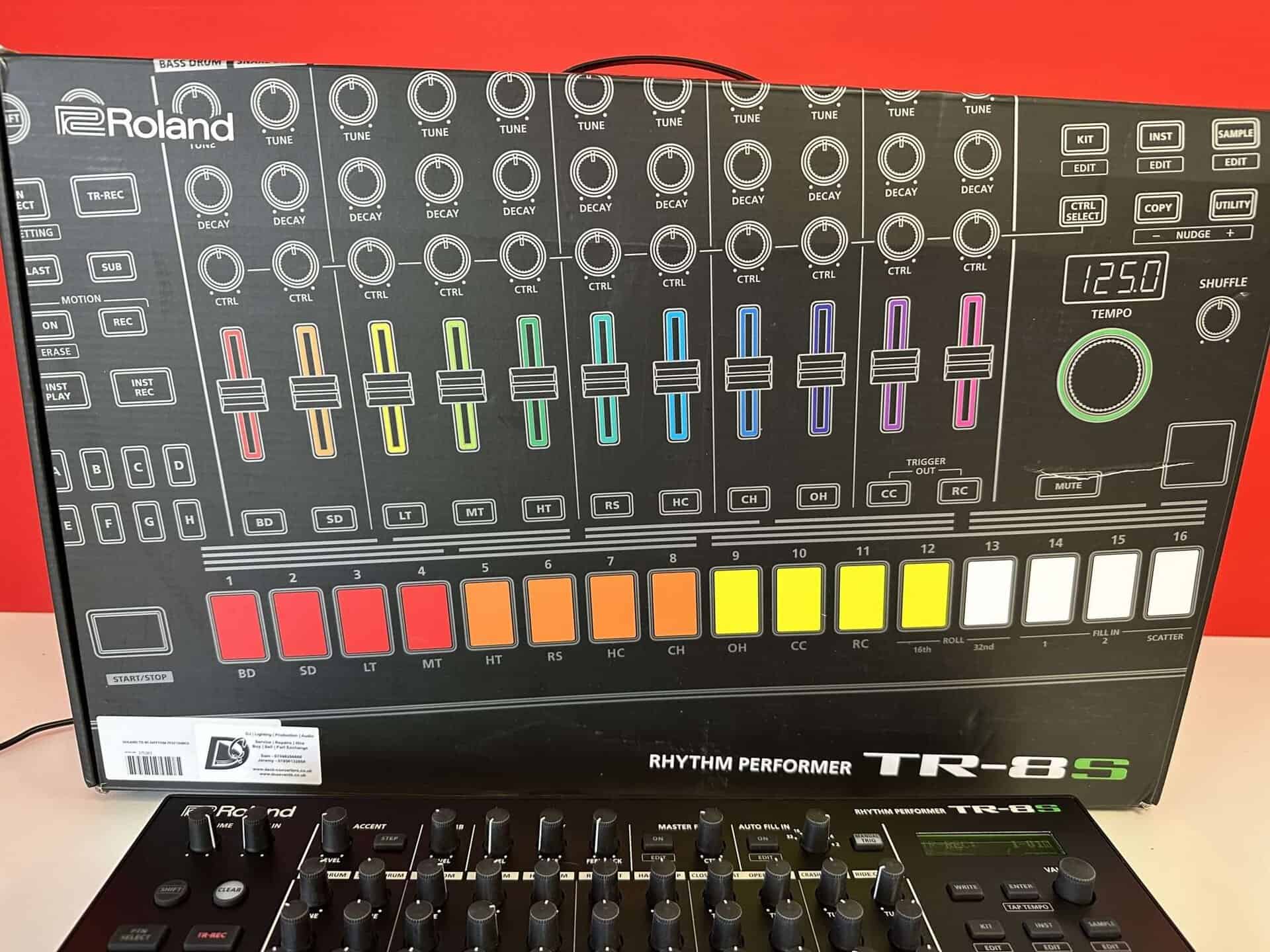ROLAND TR - 8S RHYTHM PERFORMER DRUM MACHINE - Deck Converters