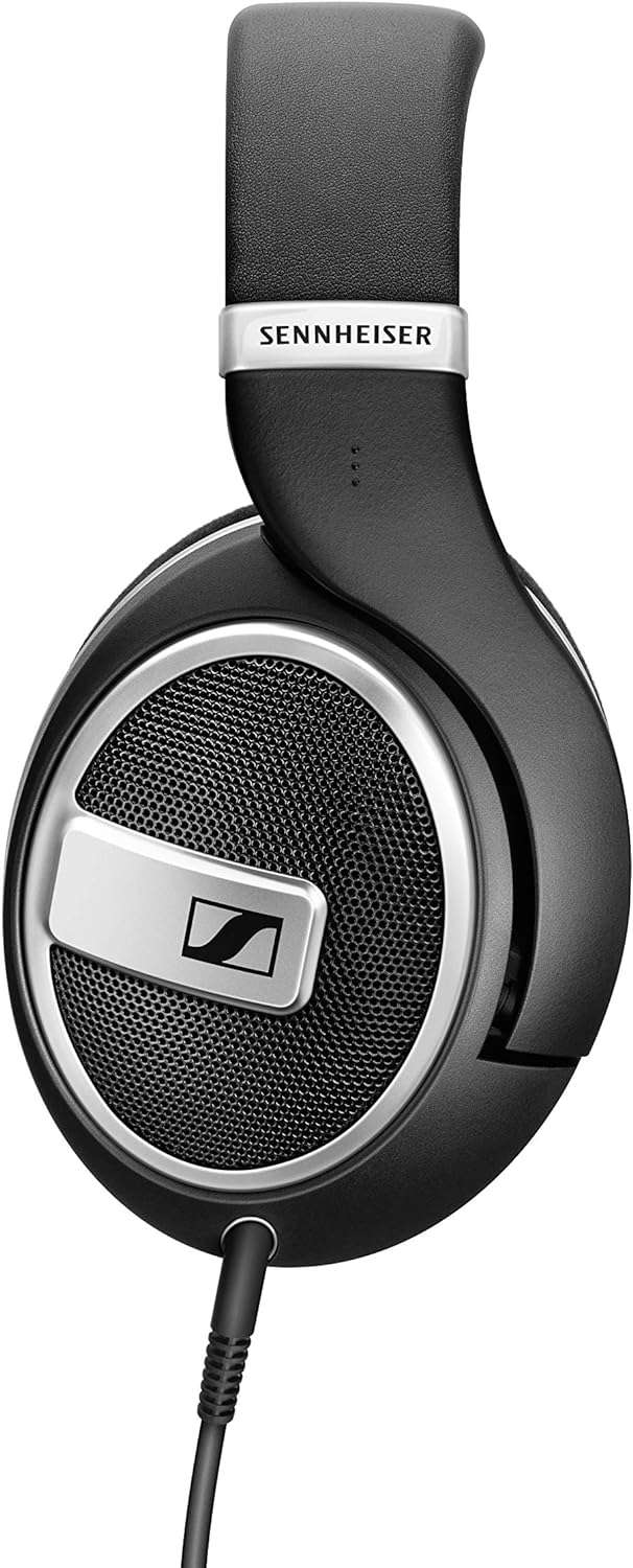 Sennheiser HD 599 Around Ear Open Back Headphones - Black - Deck Converters
