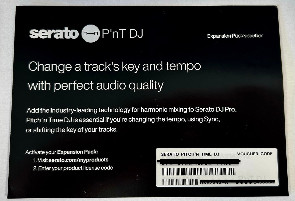 Serato Pitch 'n Time DJ Expansion Pack Voucher Code - Deck Converters