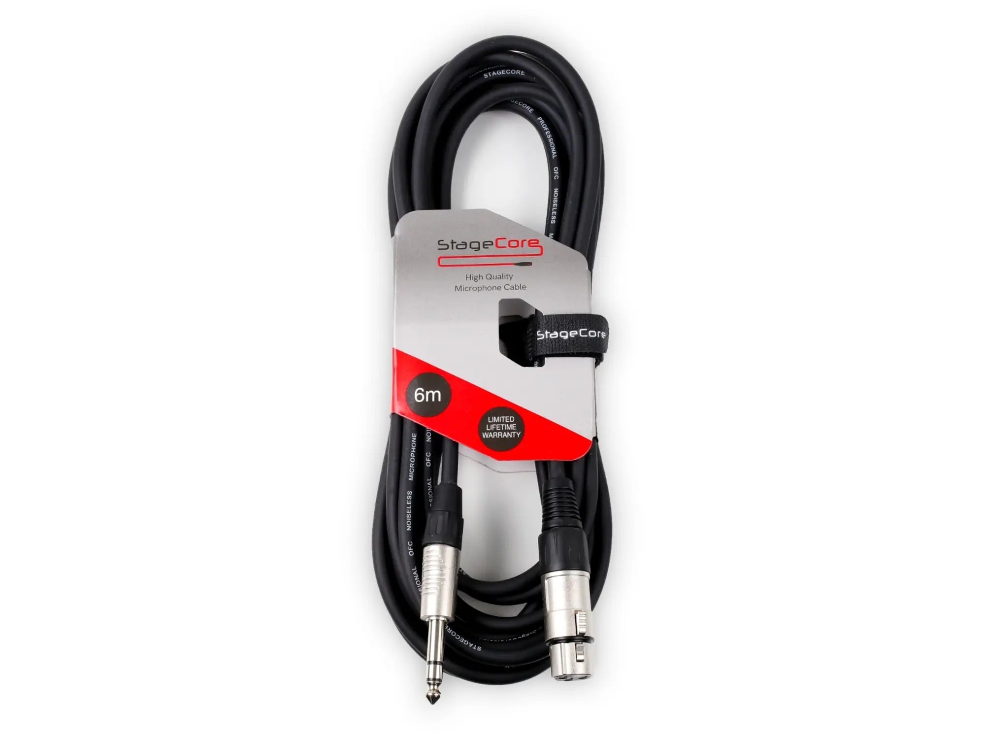 StageCore CORE162 Female XLR to 6.35mm TRS Jack Cable - Deck Converters
