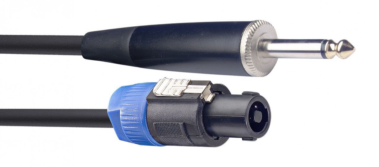 Stagg SSP6SP15 Speaker cable, SPK/jack, 6 m (20') - Deck Converters