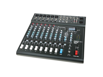 Studiomaster CLUB XS10+ 10 Channel Mixing Console with Bluetooth & DSP - Deck Converters