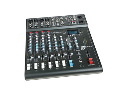 Studiomaster CLUB XS8+ 8 Channel Mixing Console with Bluetooth & DSP - Deck Converters