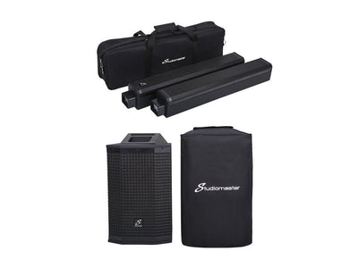 Studiomaster Direct 121MX Portable Column Array System - Deck Converters