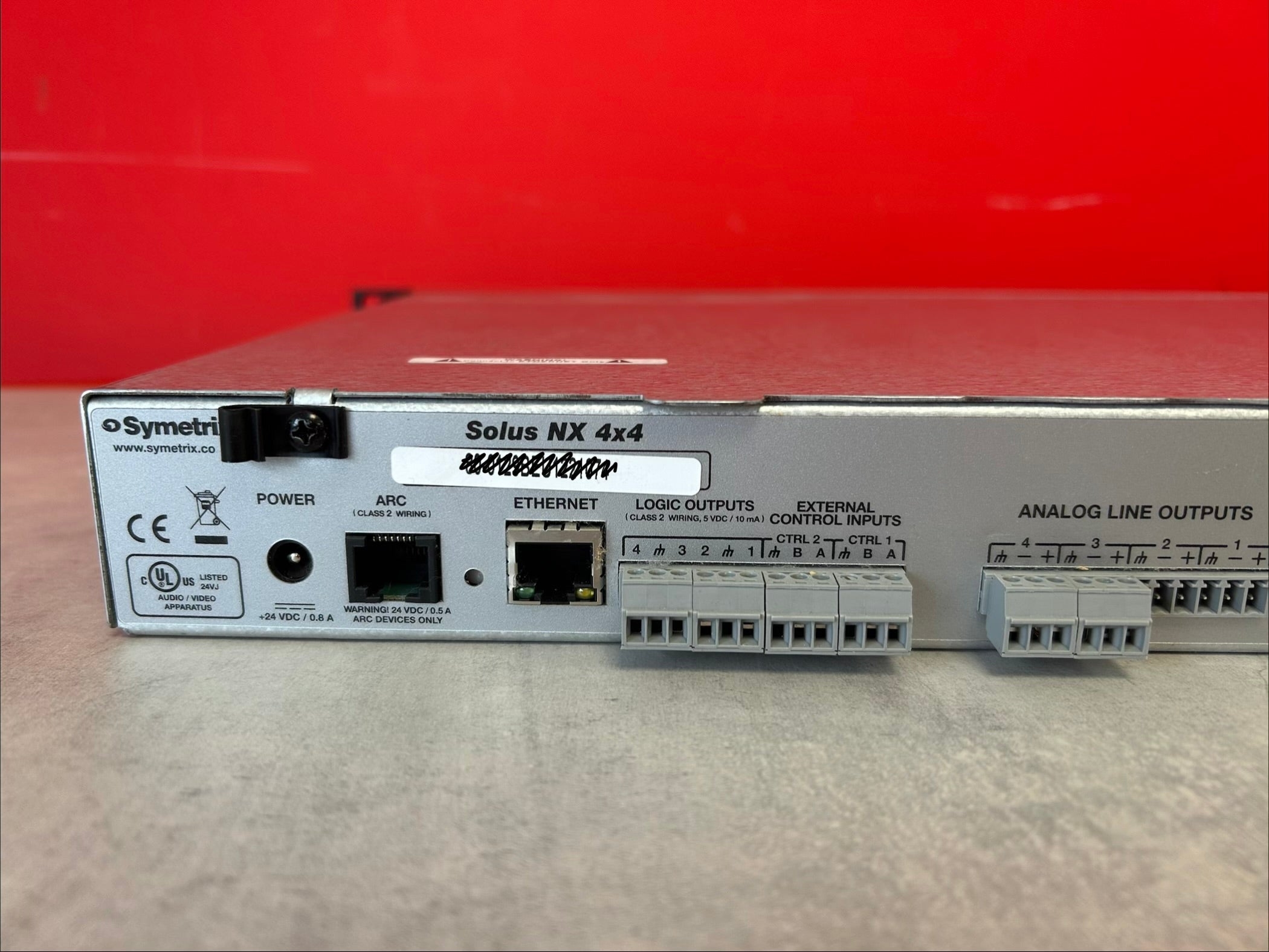 Symetrix Solus NX 4x4 DSP - Pre Owned - Deck Converters