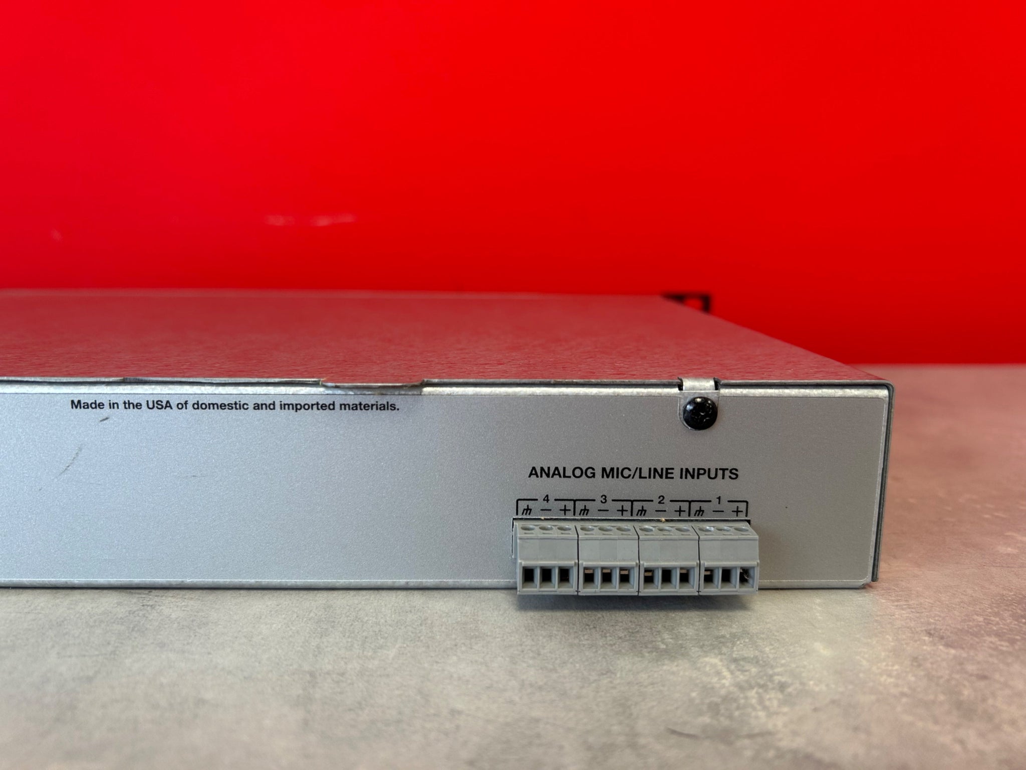 Symetrix Solus NX 4x4 DSP - Pre Owned - Deck Converters