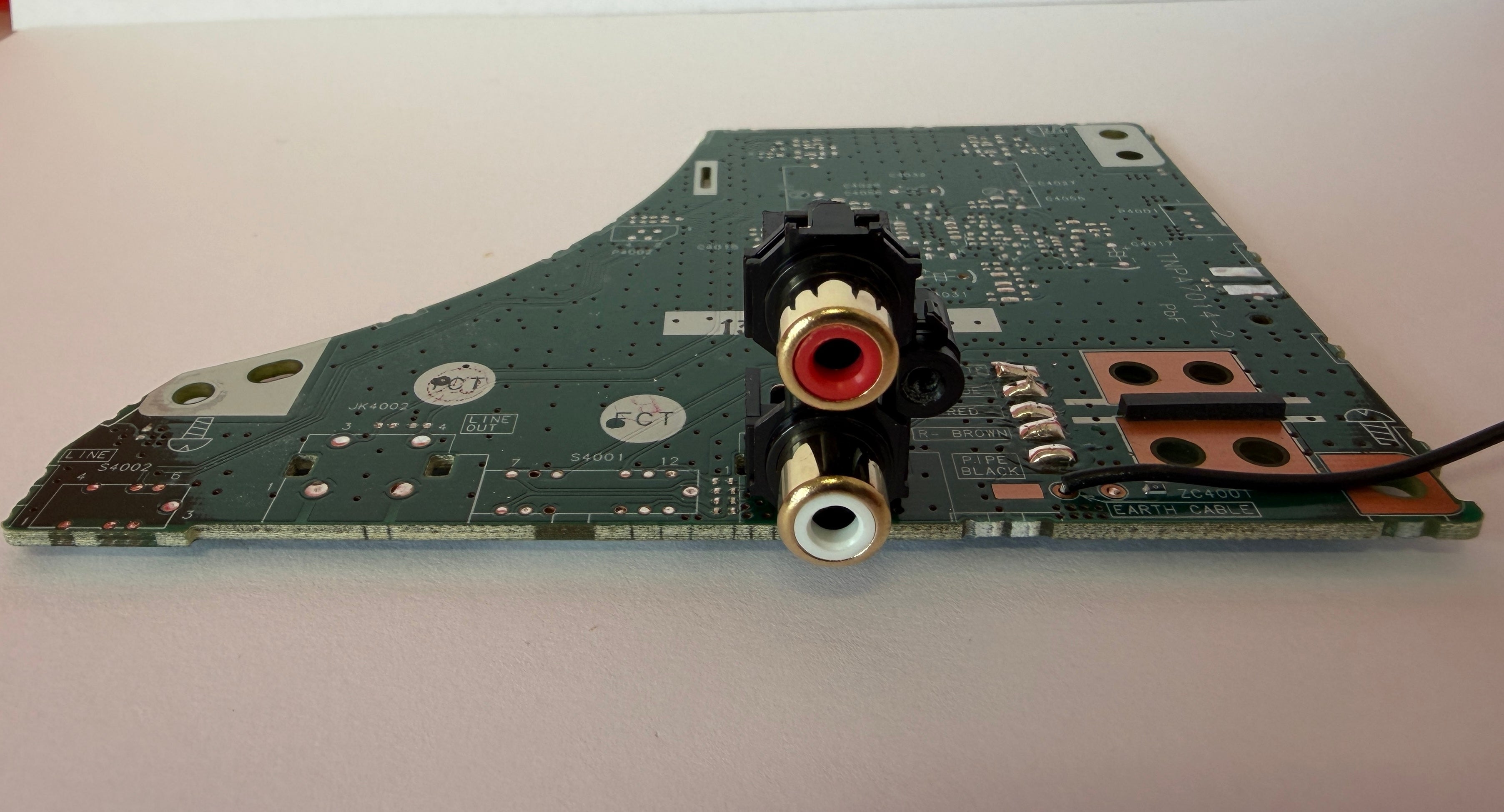 Technics SL - 1200 / 1210 MK7 - TNPA7014AA Phono PCB - PC Board (Phono Out PCB) - Deck Converters