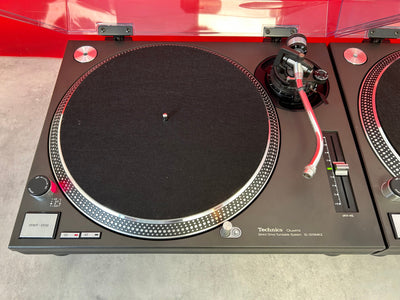 Technics SL 1210 MK2 Turntables Pair - Deck Converters