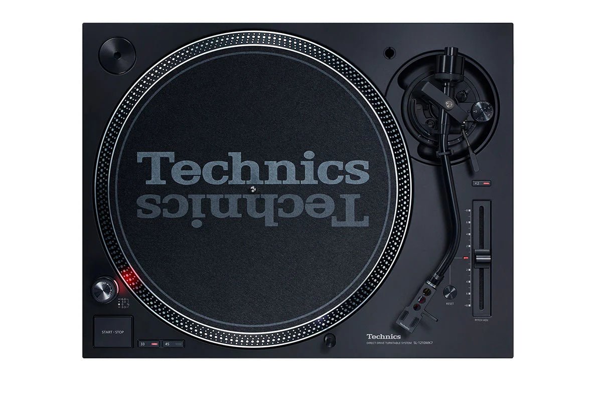 Technics SL-1210 MK7 Direct Drive Turntable Black - Deck Converters