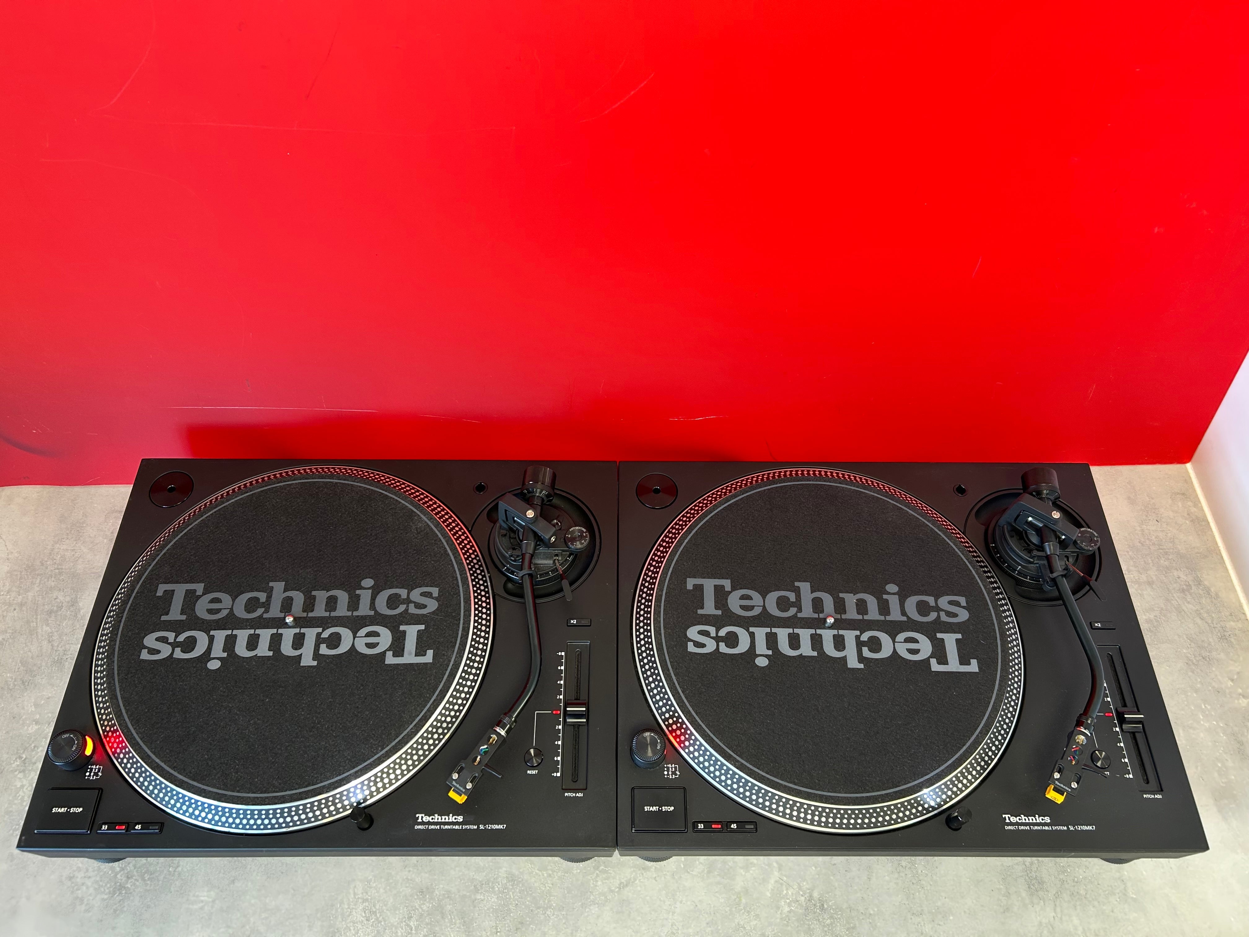 Technics SL 1210 MK7 Pair - Pre Owned - Deck Converters