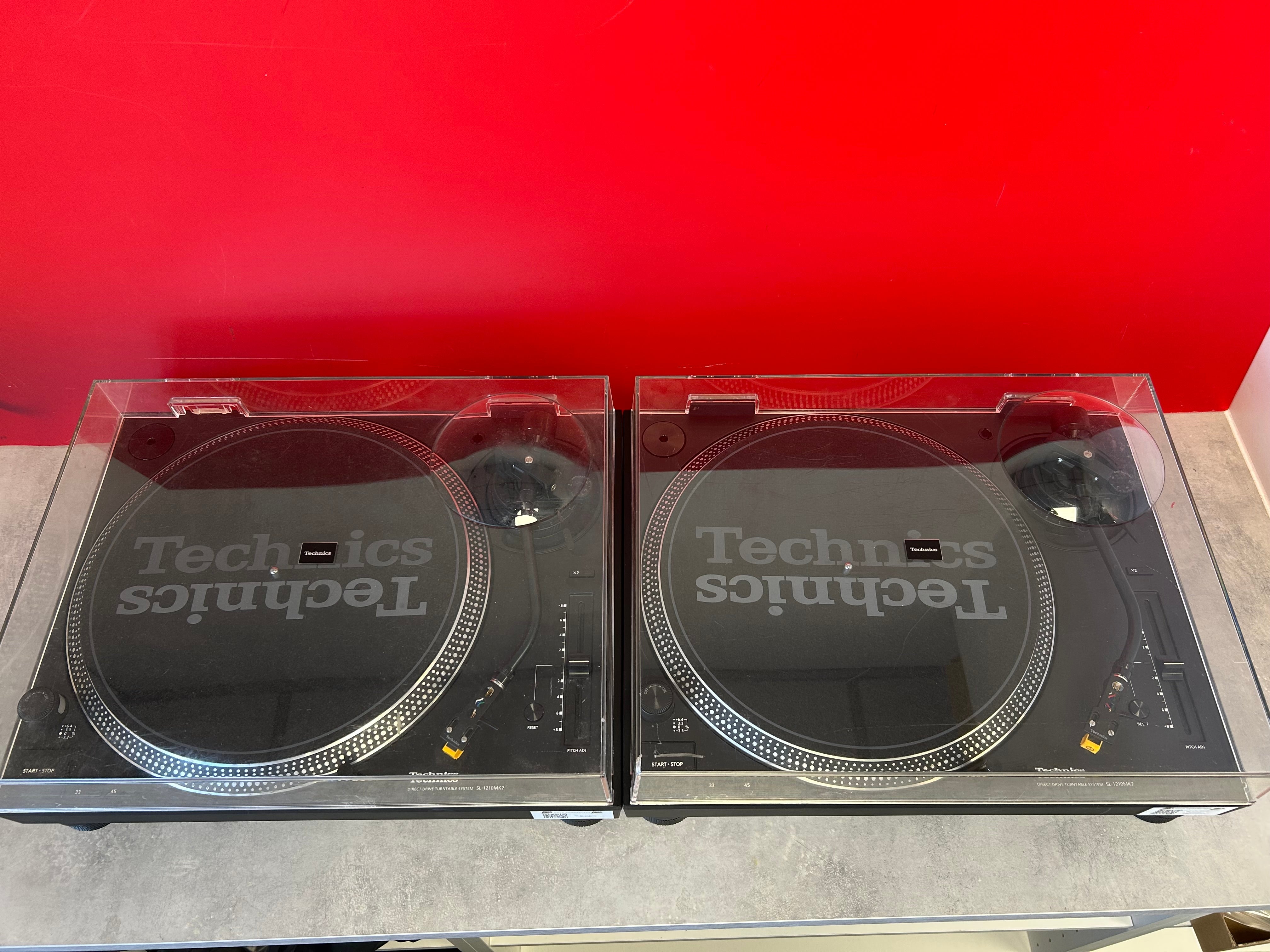 Technics SL 1210 MK7 Pair - Pre Owned - Deck Converters