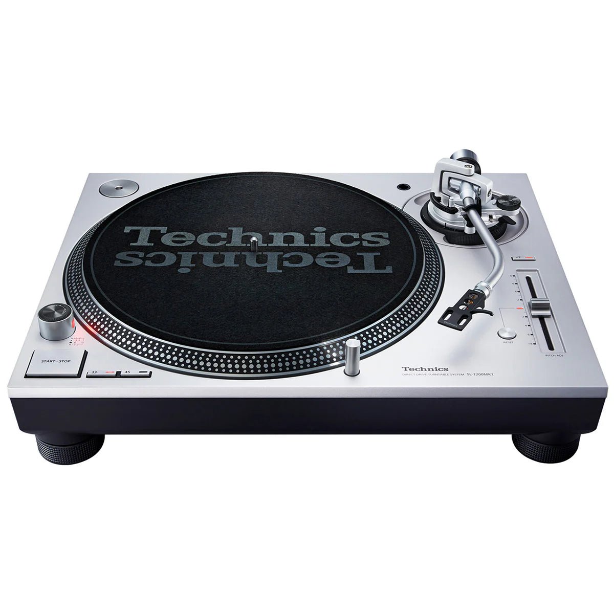 Technics SL1200MK7 Direct Drive DJ Turntable (Silver) - Deck Converters