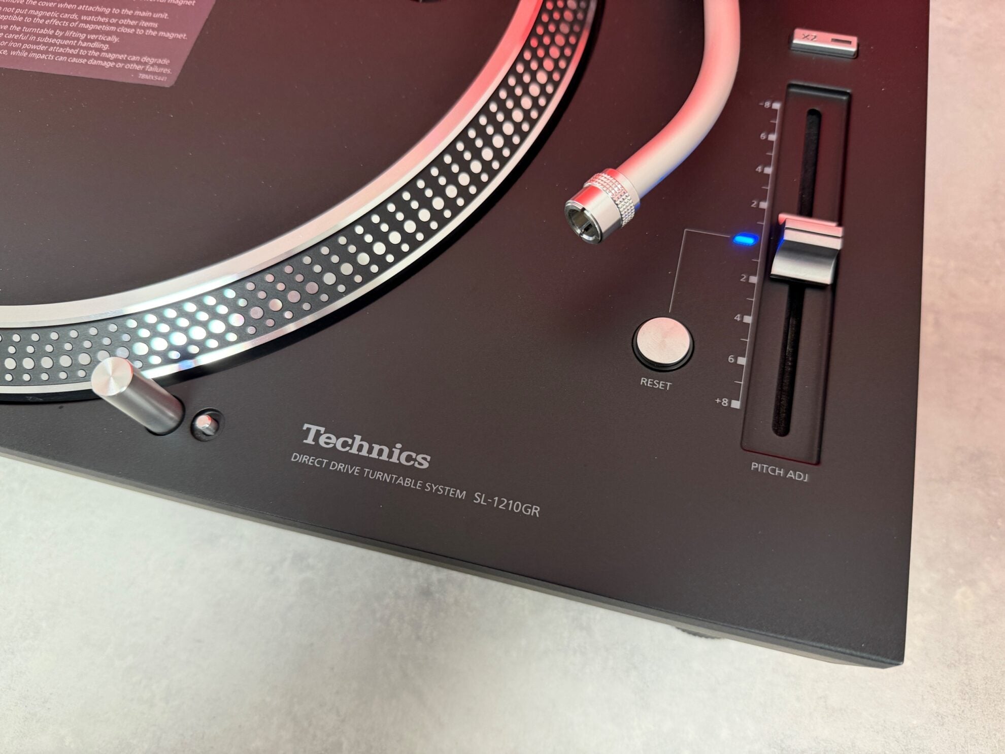 Technics SL1210 GR Direct Drive Turntable Black Pre Owned - Deck Converters