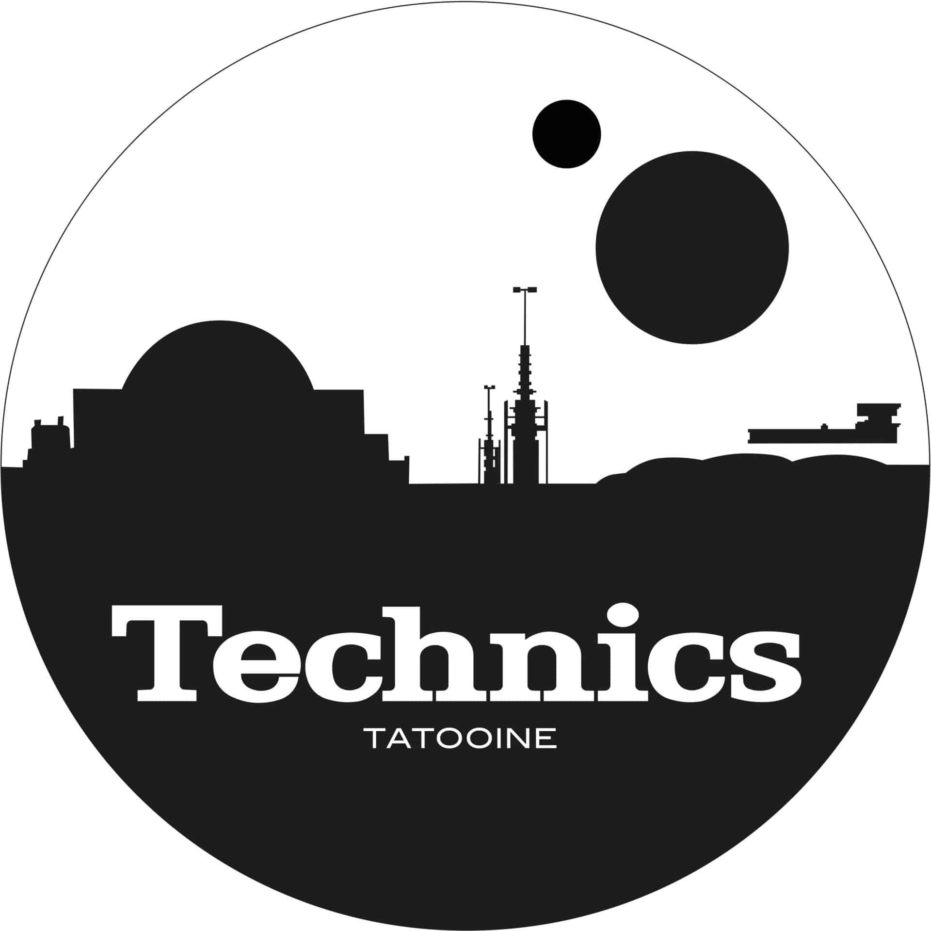 Technics Slipmat Tatooine (Pair) - Deck Converters