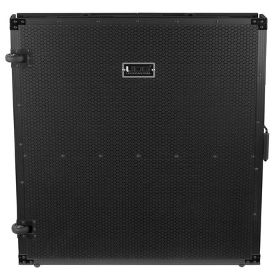 UDG FlightCase Fold Out DJ Table + Wheels (Black) MK2 - Deck Converters