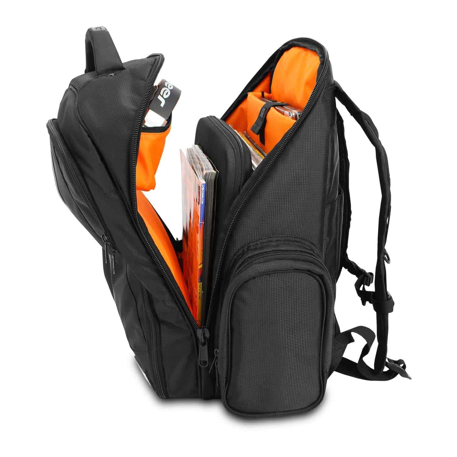 UDG Ultimate Backpack Black/Orange Inside - Deck Converters