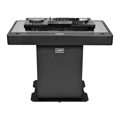 UDG Ultimate DJ Podium Workstation Black | Professional Modular DJ Podium - Deck Converters