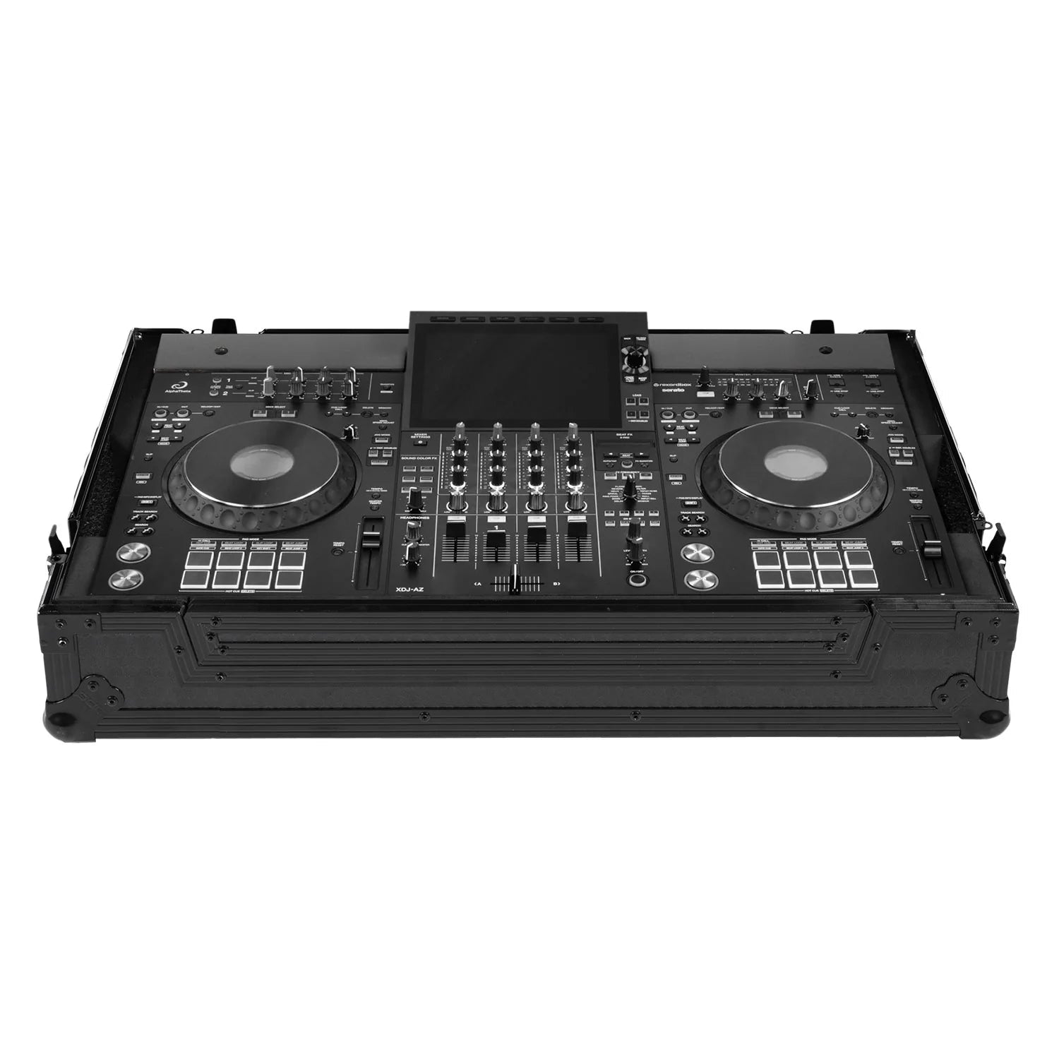 UDG Ultimate Flight Case AlphaTheta XDJ - AZ Black Plus (Wheels) - Deck Converters
